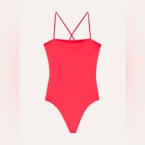 Aritzia Wilfred Free Naidoo Bodysuit | Dark Corella